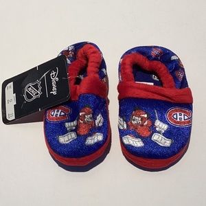NHL Mickey Mouse Kids Slippers